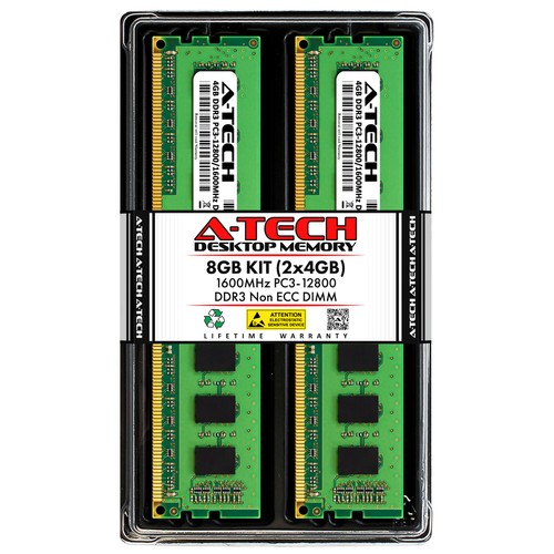 8gb kit 4gb dimm ddr3 - 2,